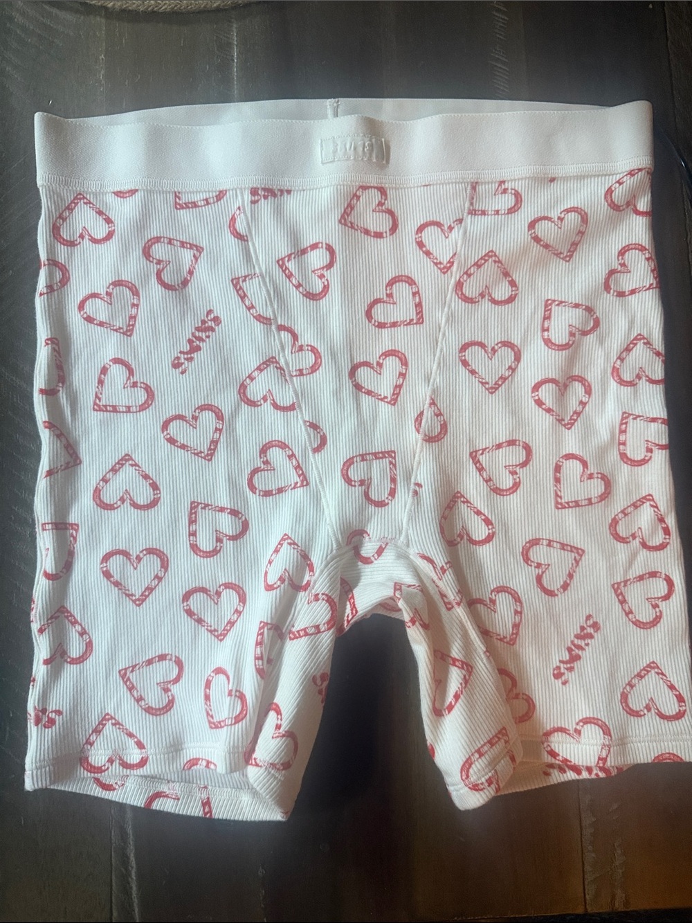 Skims Heart Boxers Medium